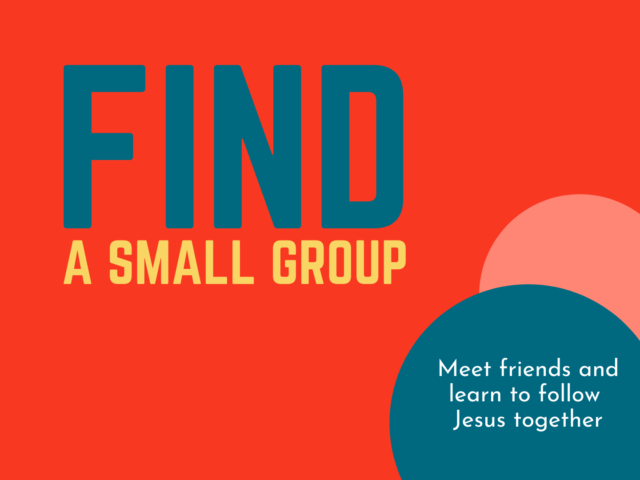 SMALL GROUP SIGN UP
