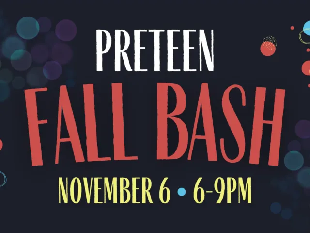 Preteen Fall Bash